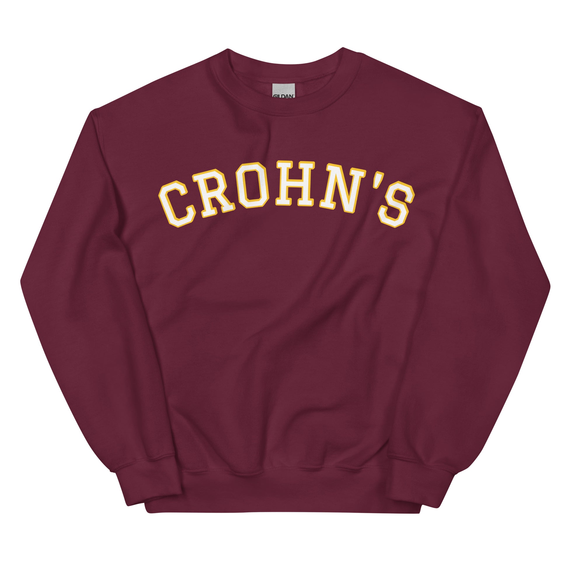 Maroon Crohn's Sweatshirt