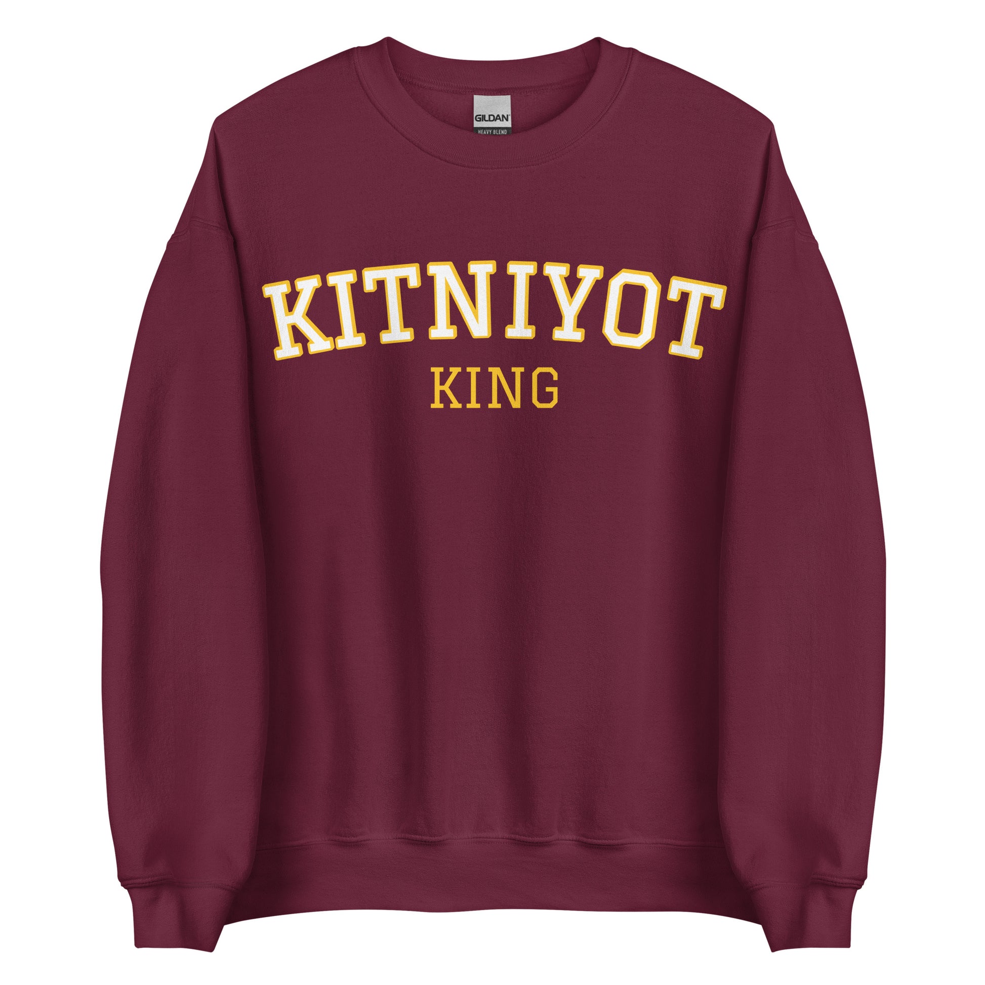 Maroon Kitniyot King Sweatshirt