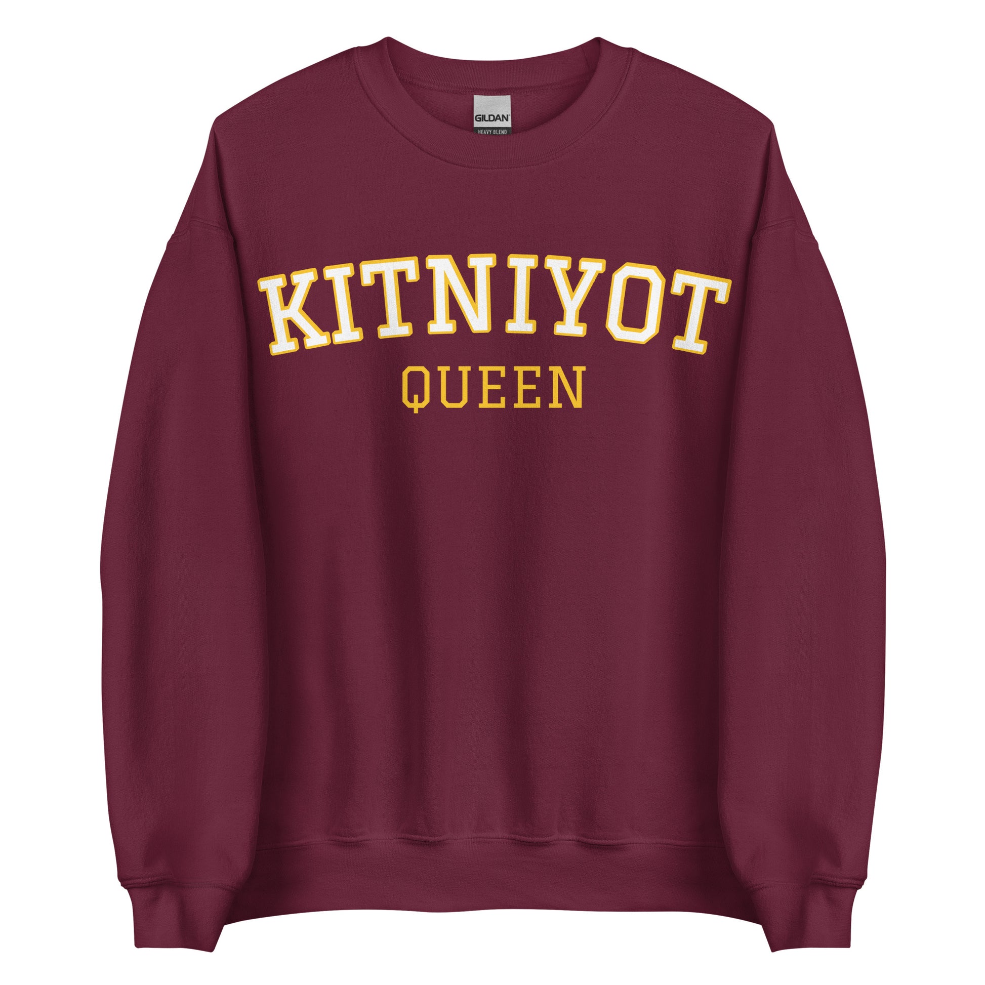 Maroon Kitniyot Queen Sweatshirt
