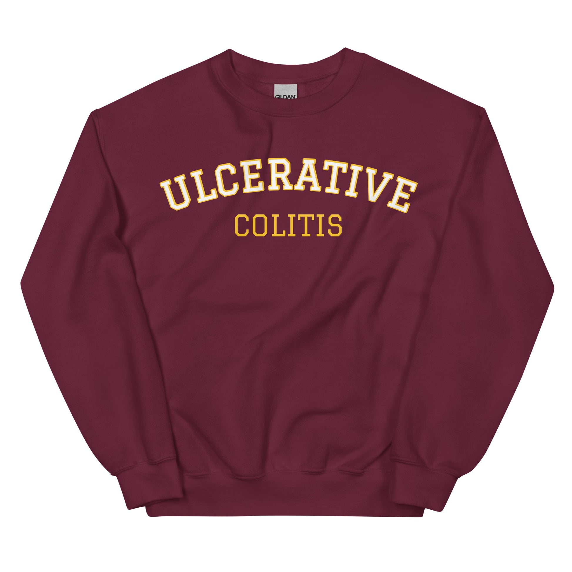 Maroon Ulcerative Colitis Sweatshirt