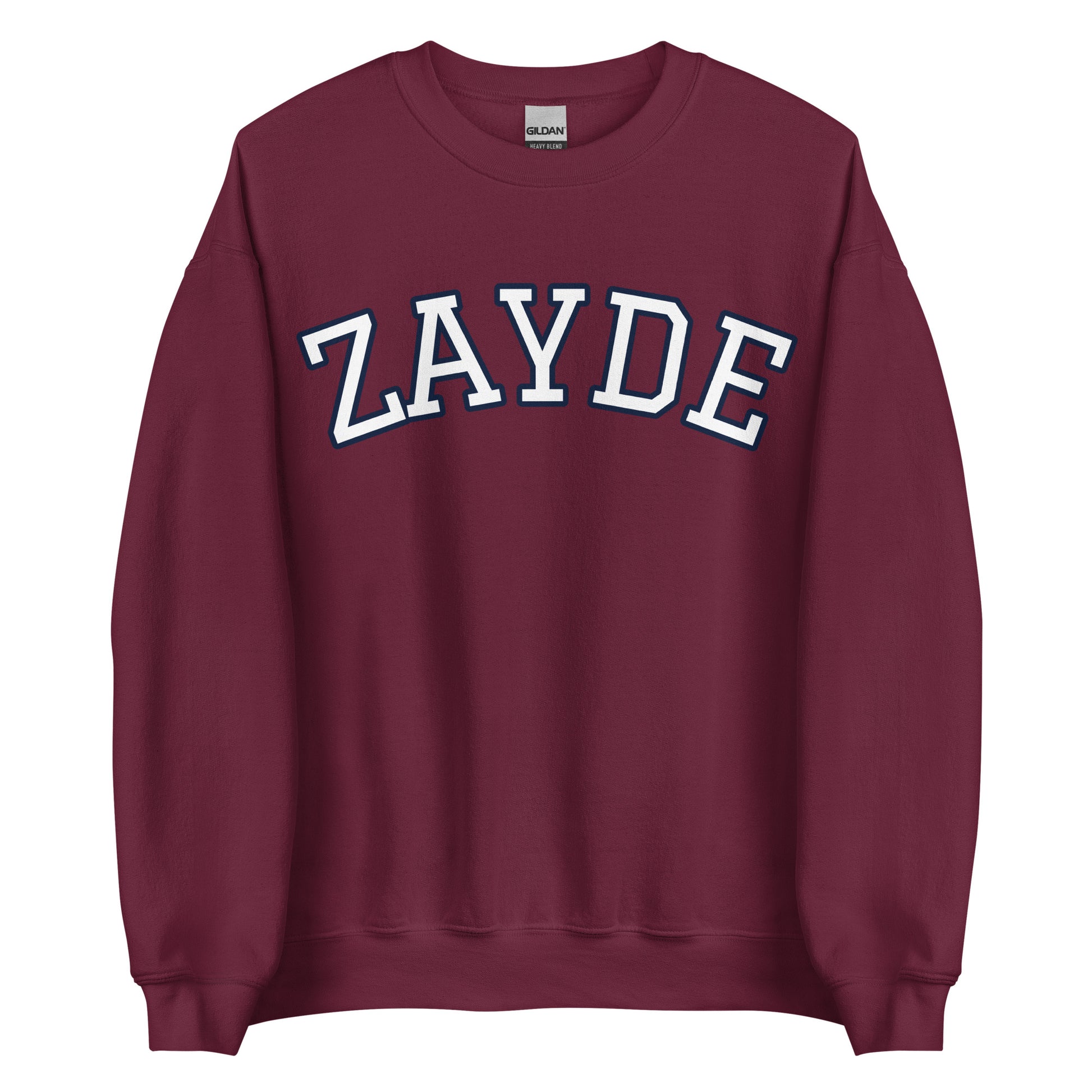 Maroon Zayde Sweatshirt