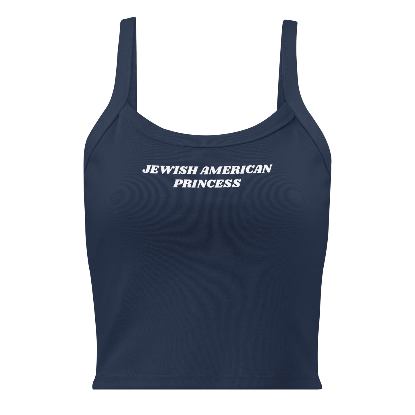 Navy Jewish American Princess Tank Top