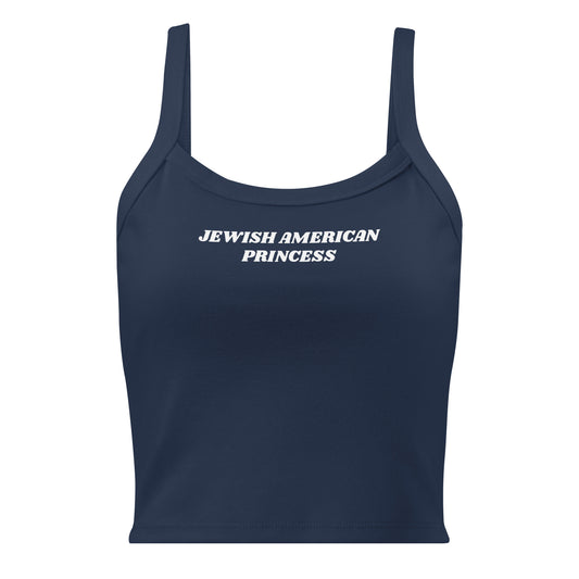 Navy Jewish American Princess Tank Top