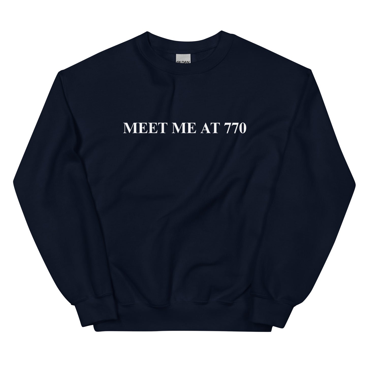 Navy Meet Me At 770 Sweatshirt