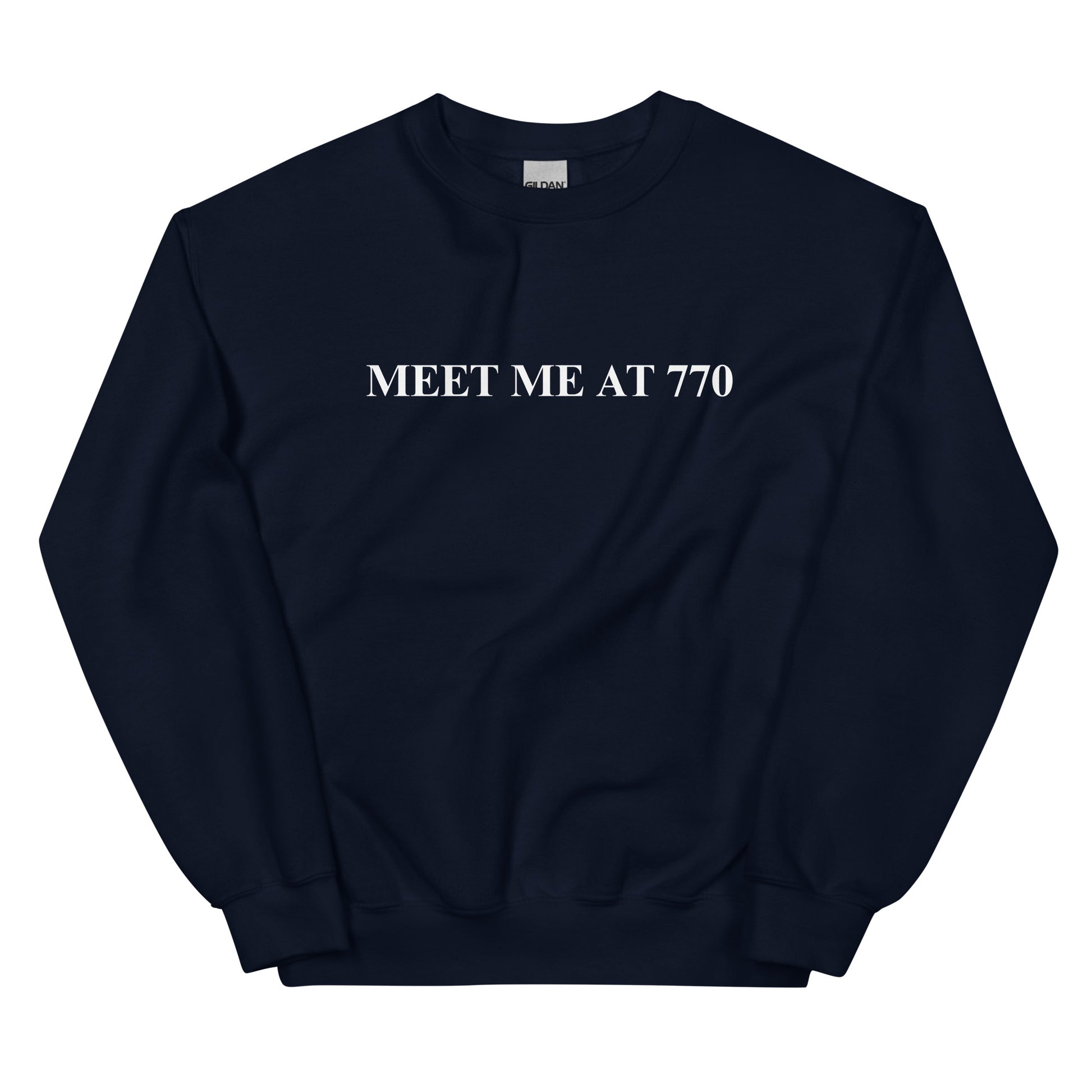 Navy Meet Me At 770 Sweatshirt