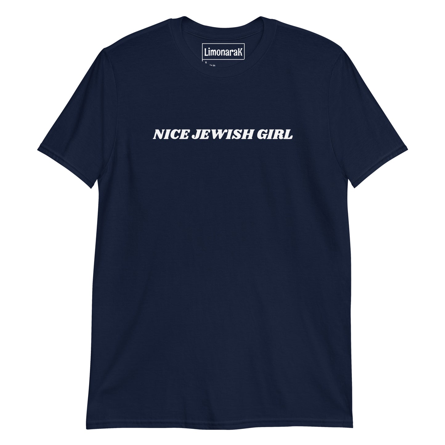 Navy Nice Jewish Girl T-Shirt
