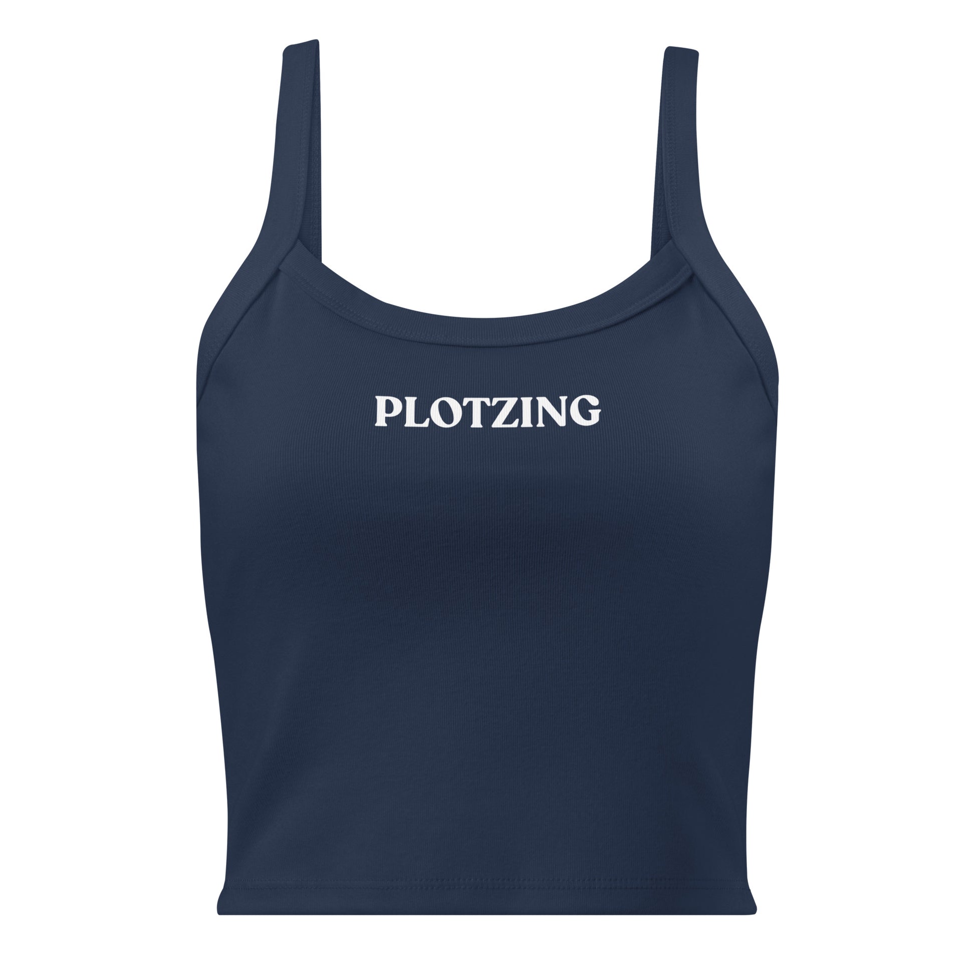 Navy Plotzing Tank Top
