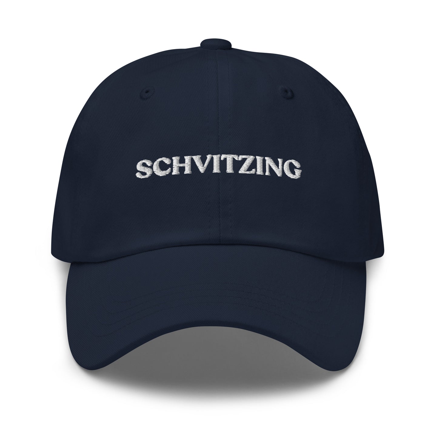 Navy Schvitzing Dad Hat