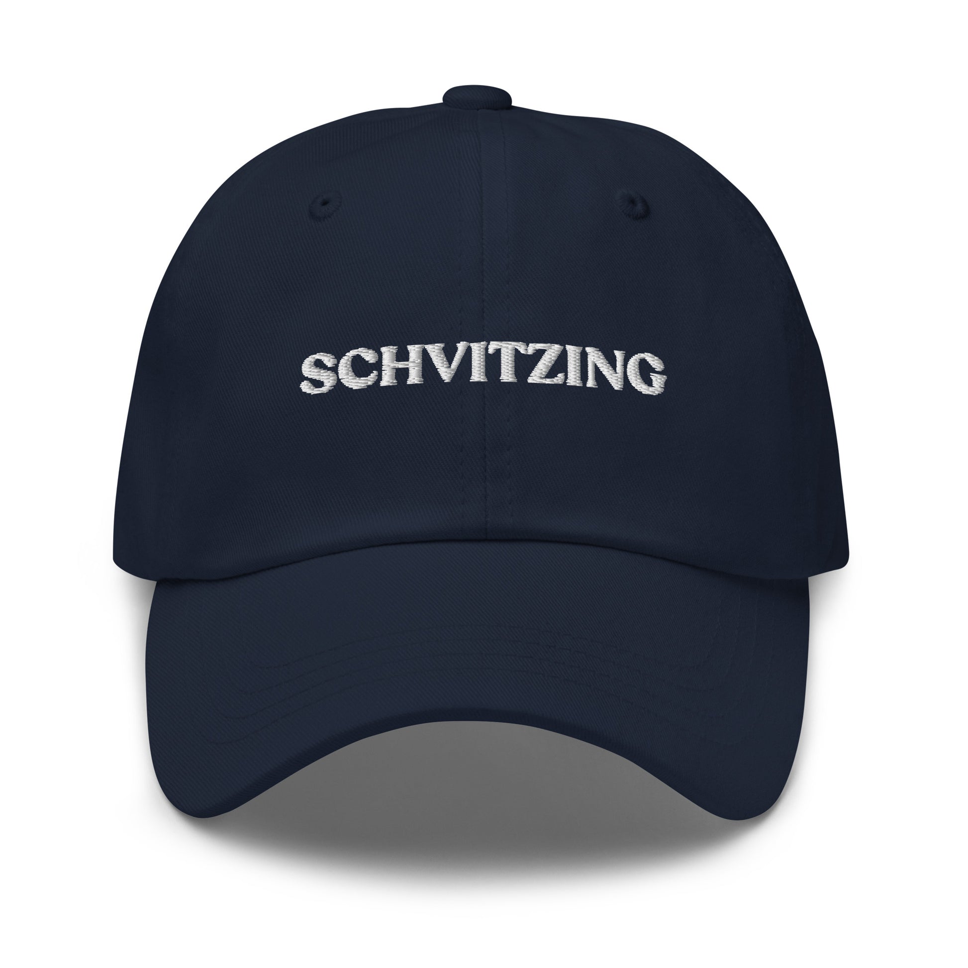 Navy Schvitzing Dad Hat