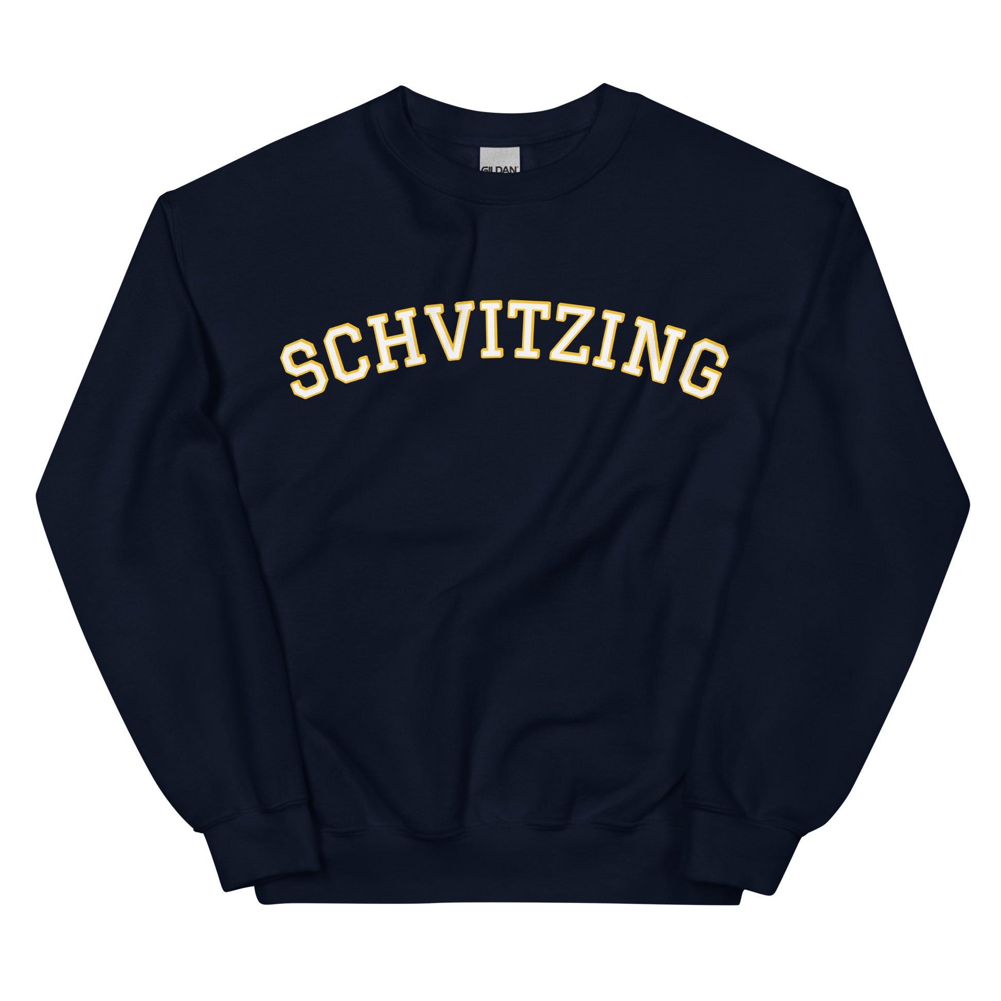 Navy Schvitzing Sweatshirt