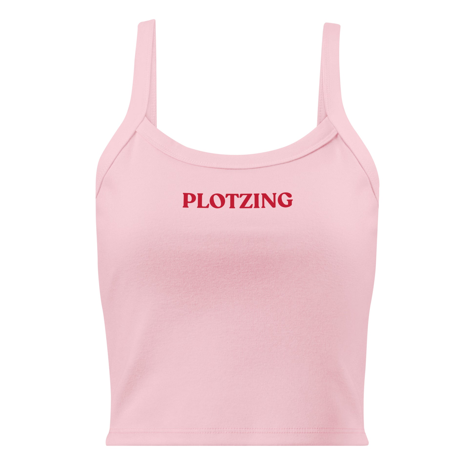 Pink Plotzing Tank Top