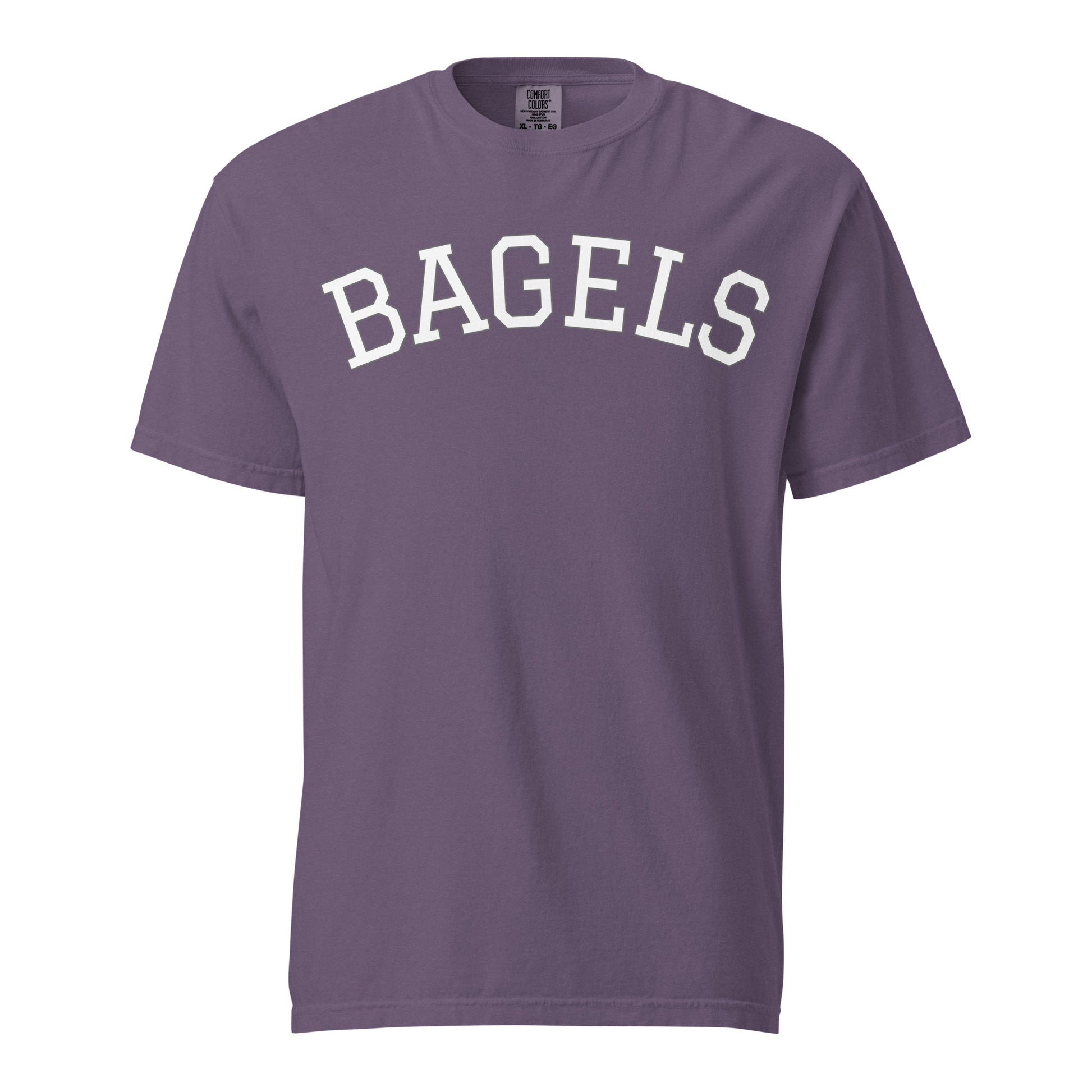 Purple Bagels T-Shirt, Garment-Dyed