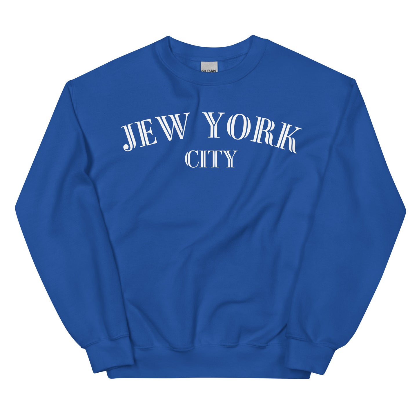 Royal Blue Jew York CIty Sweatshirt