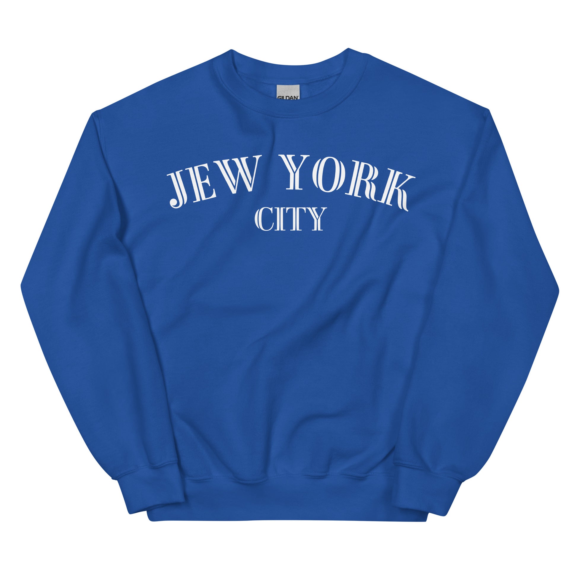 Royal Blue Jew York CIty Sweatshirt