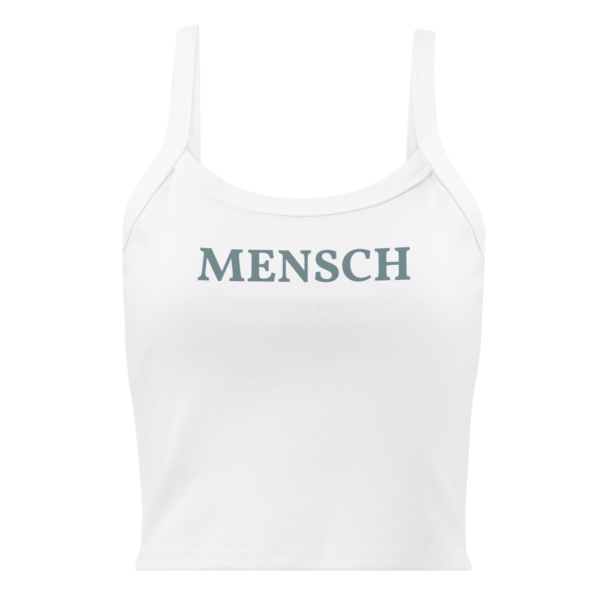 White Mensch Tank Top