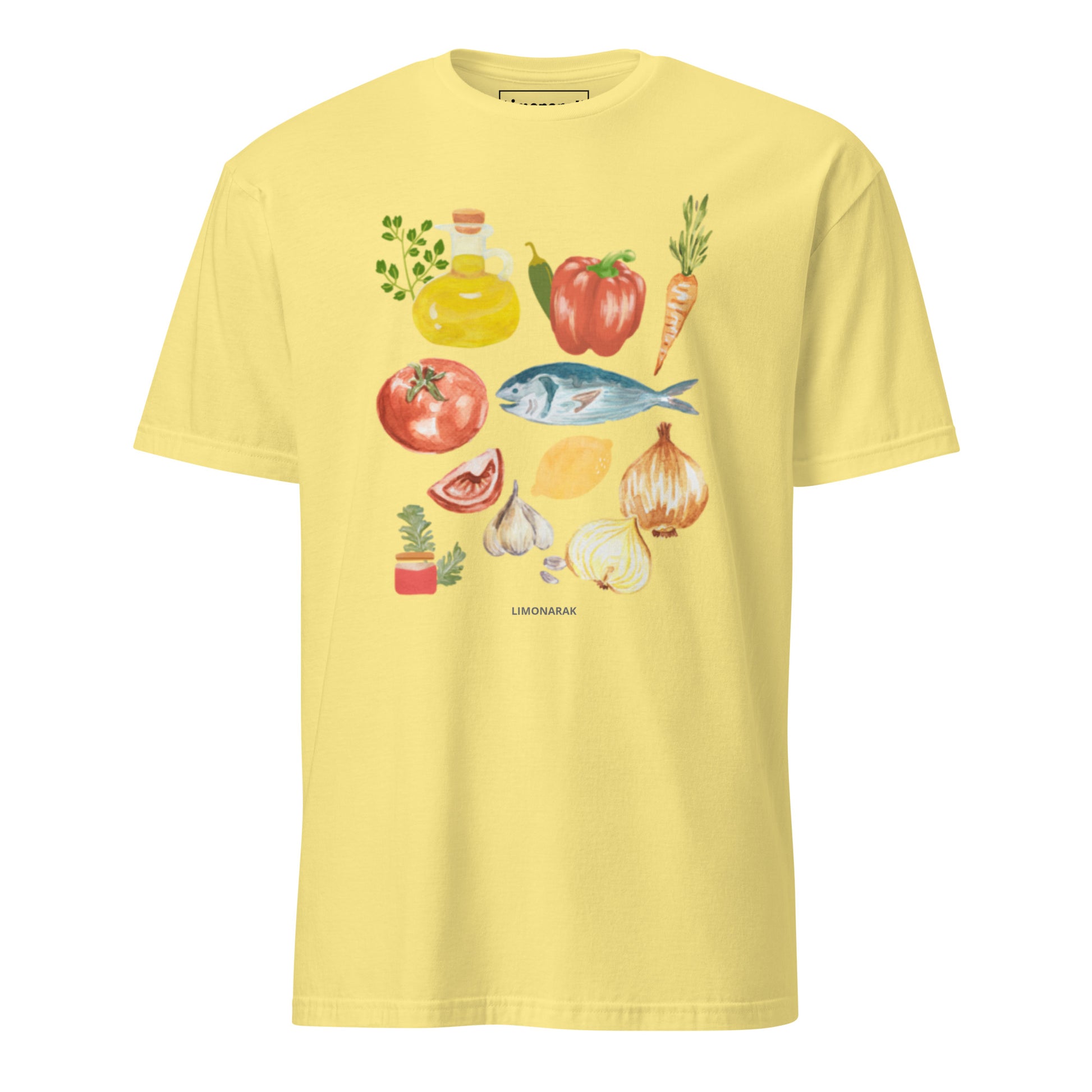Yellow Moroccan Fish T-Shirt