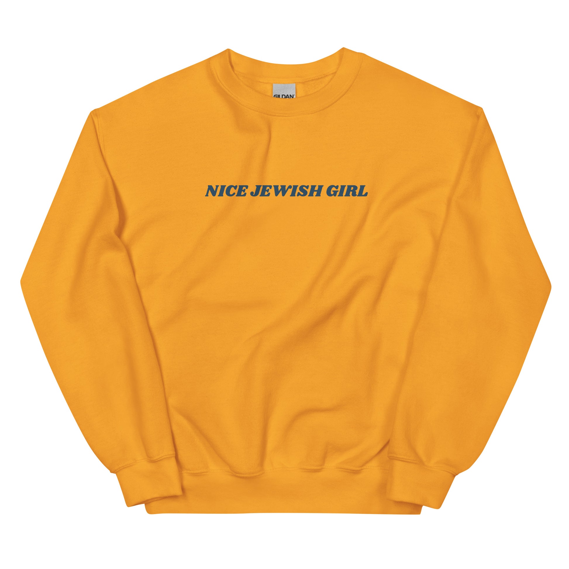 Yellow Nice Jewish Girl Sweatshirt