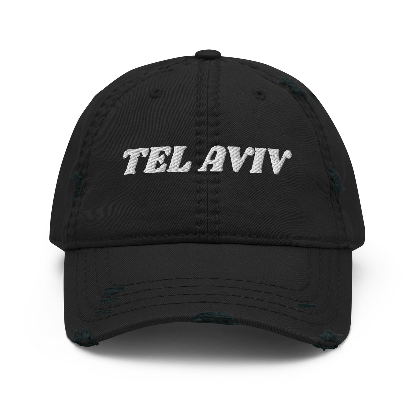 Tel Aviv Distressed Dad Hat