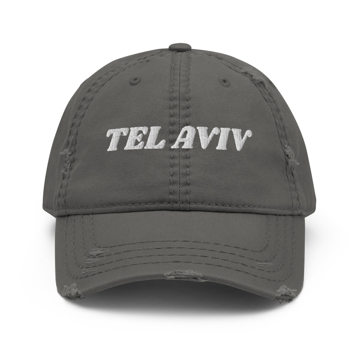 Tel Aviv Distressed Dad Hat