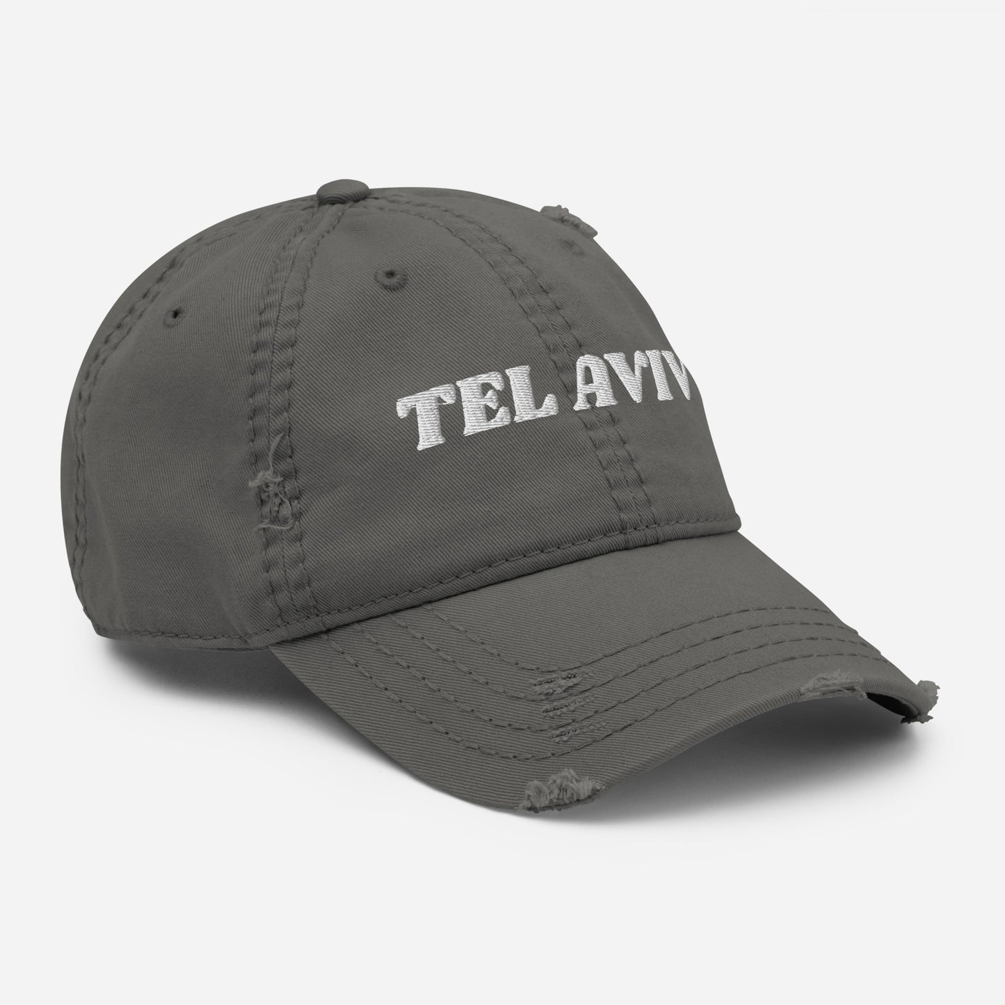 Tel Aviv Distressed Dad Hat