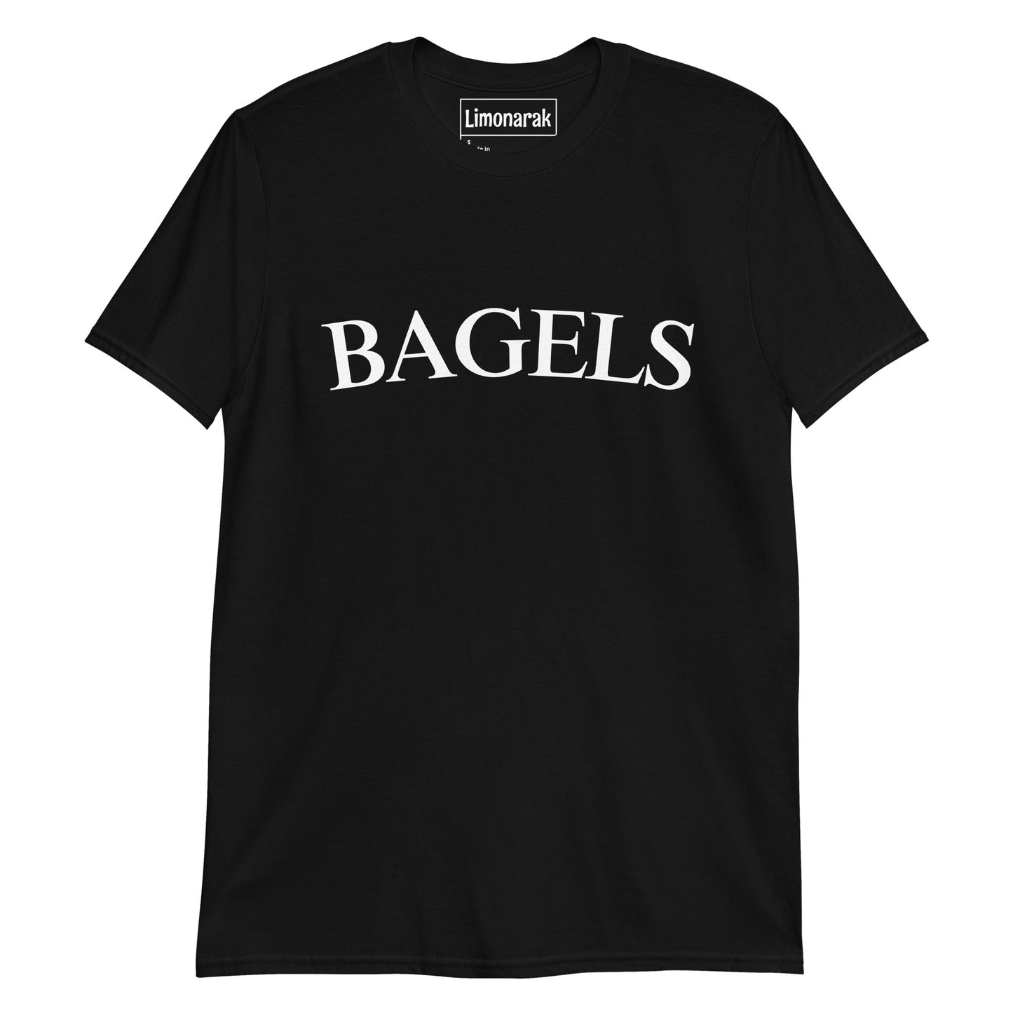 Black Bagels T-Shirt - Love Bagels? This Bagels T-Shirt is soft, comfortable and made just for you! It's a classic cotton t-shirt with a bagel design, expertly printed on the front. Perfect for everyday streetwear or a funny gift for a bagel lovers. Looking for something personalized? Shoot us a message! 