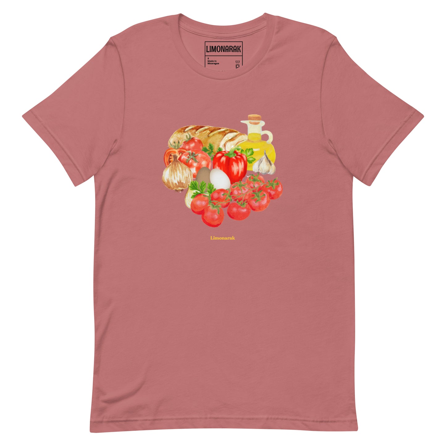 Mauve Shakshuka T-Shirt -Love shakshuka? Missing the flavors of the Middle East? Our Shakshuka T-Shirt features all the key ingredients you need for classic Israeli shakshuka. It's a comfortable graphic tee with a unique and colorful shakshuka design made just for you. This shakshuka shirt is perfect for everyday streetwear or a unique gift for a shakshuka lover.