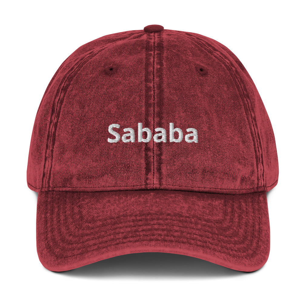 Maroon Sababa Hat