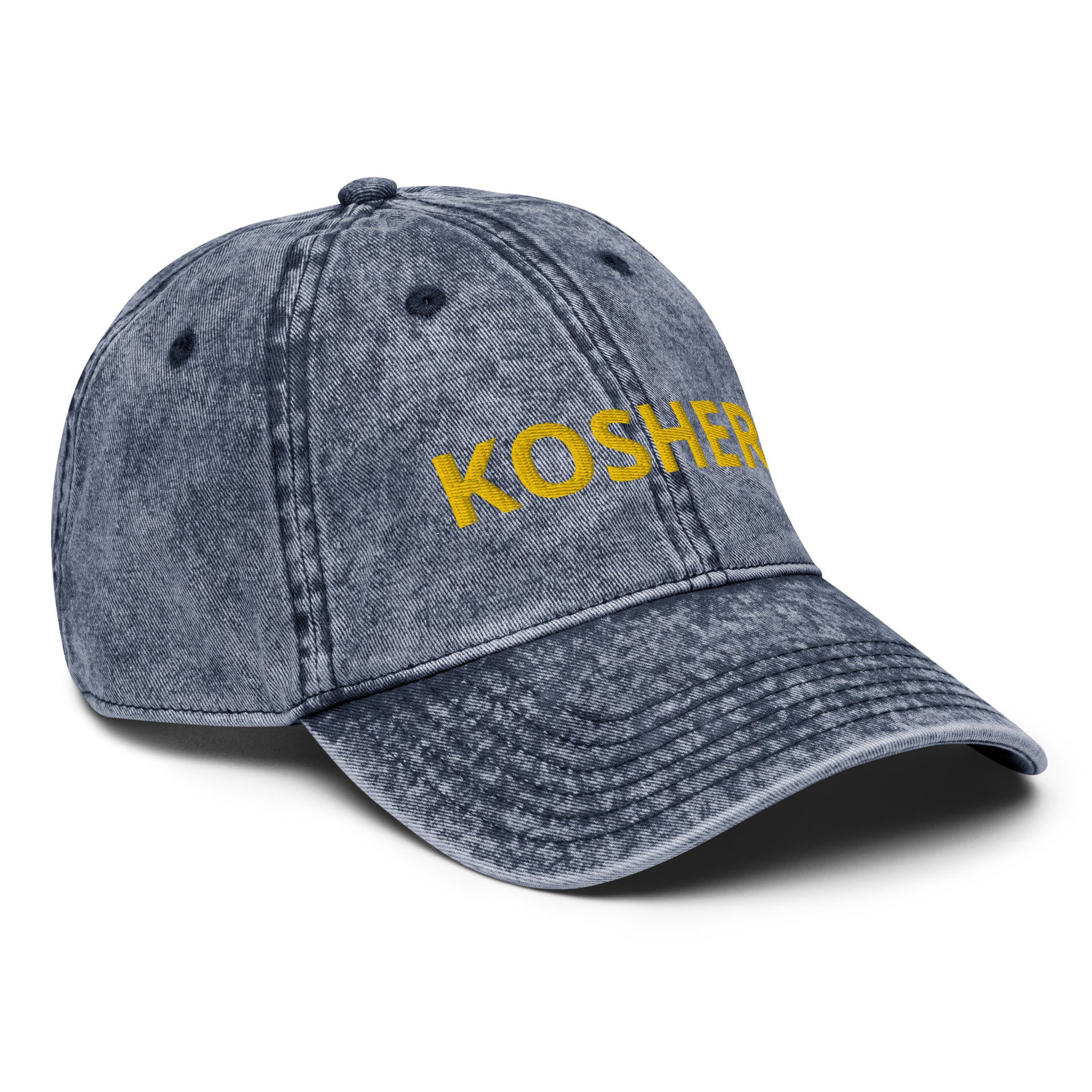 Blue kosher hat 